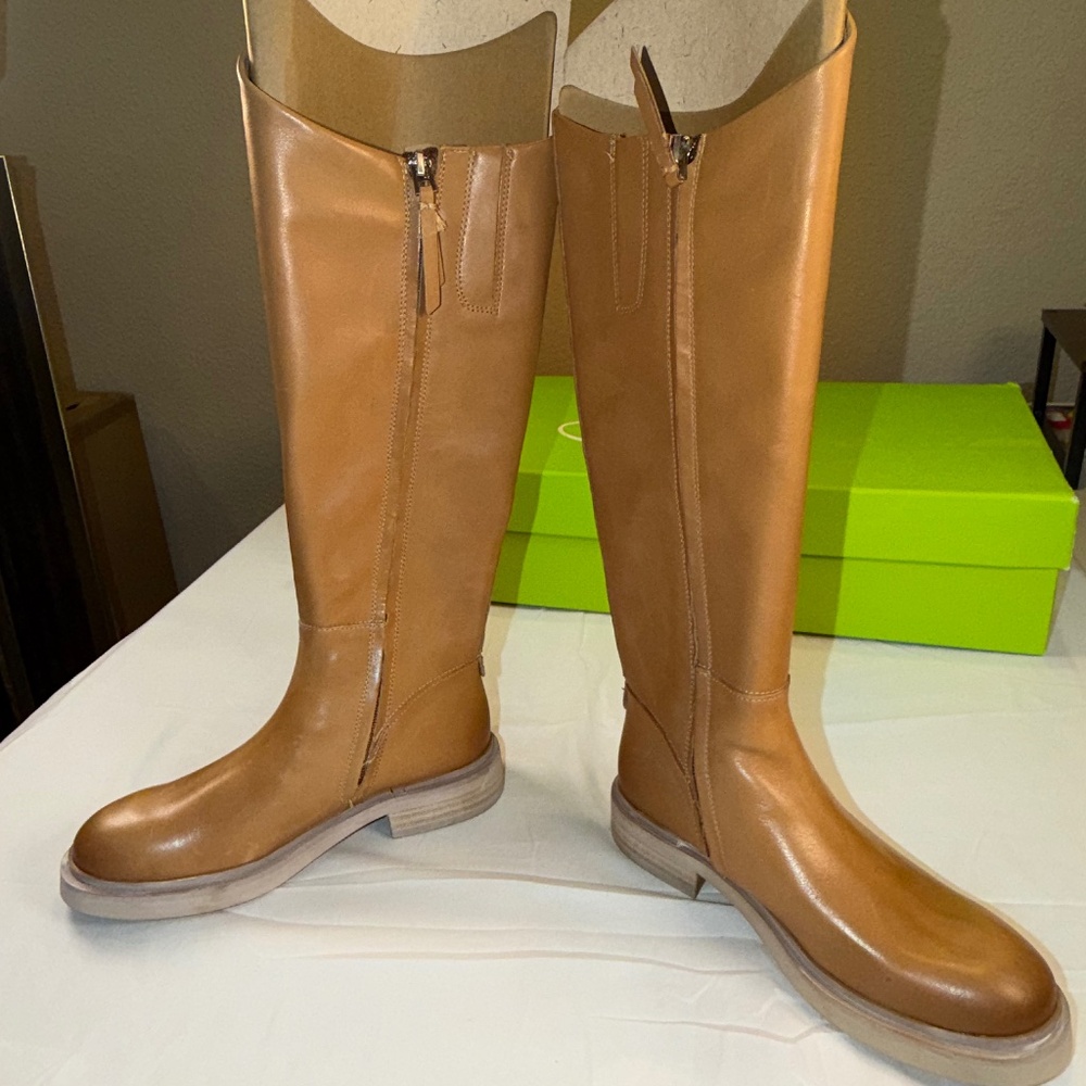 Sam Edelman Women's Fable Knee High Boot Cashew 5